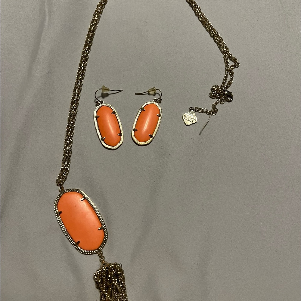 Kendra Scott Earrings & Necklace Set